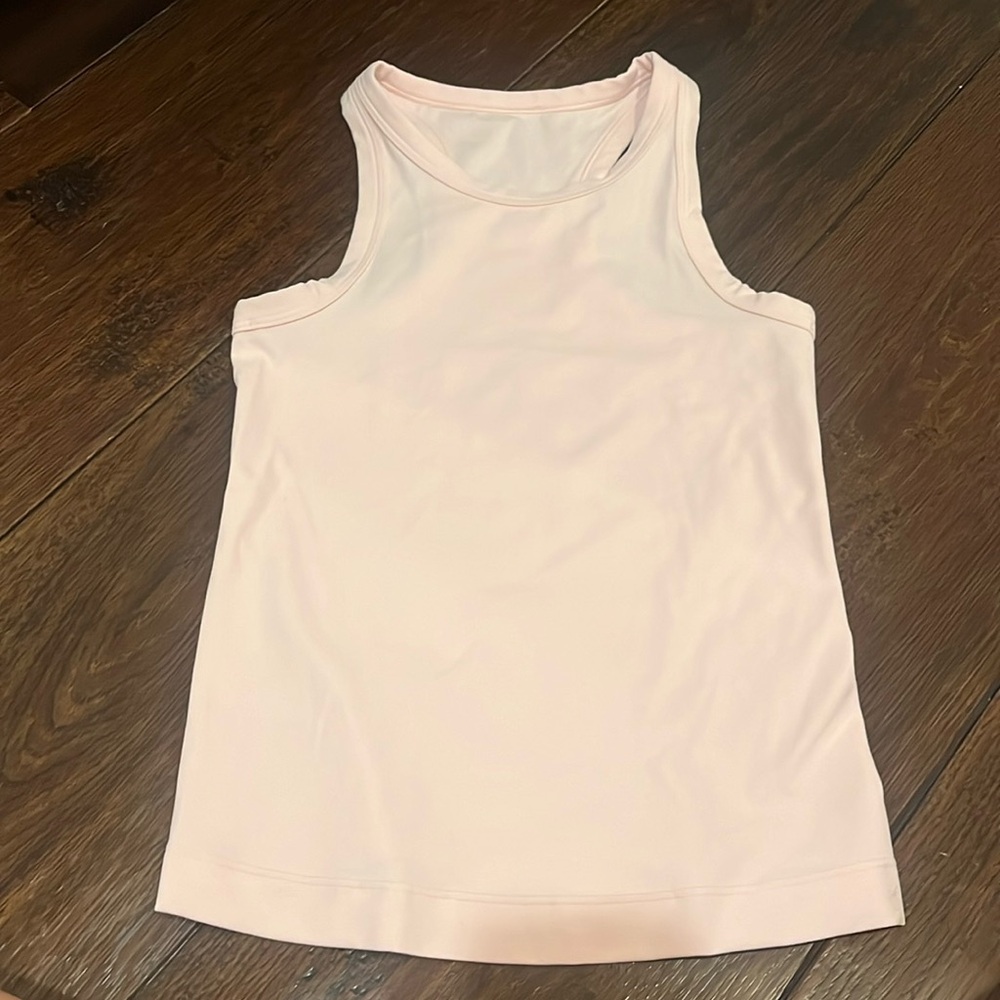 light pink size 2 lululemon align waist length racerback tank top
